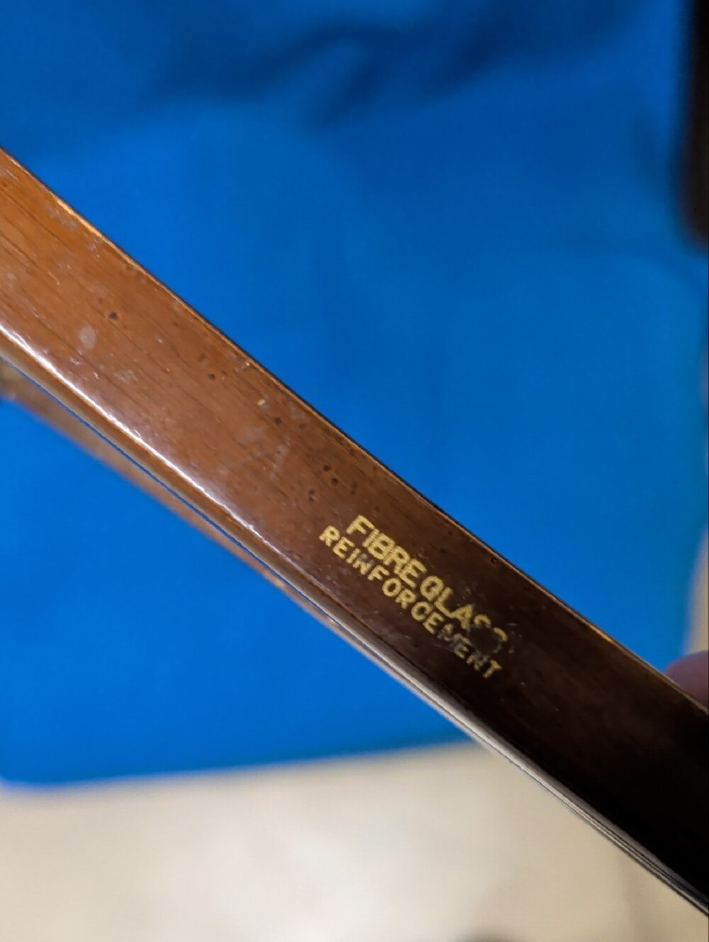 Head Wooden Tennis Racket in Brown with Red Strings - Picture 6 of 9